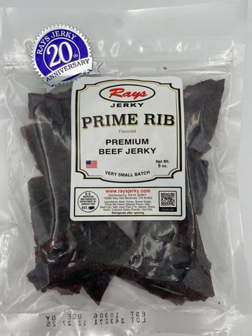 Prime Rib Flavored Beef Jerky - Rays Jerky