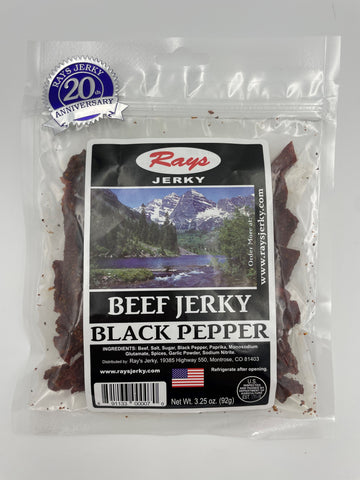 Black Peppered Beef Jerky