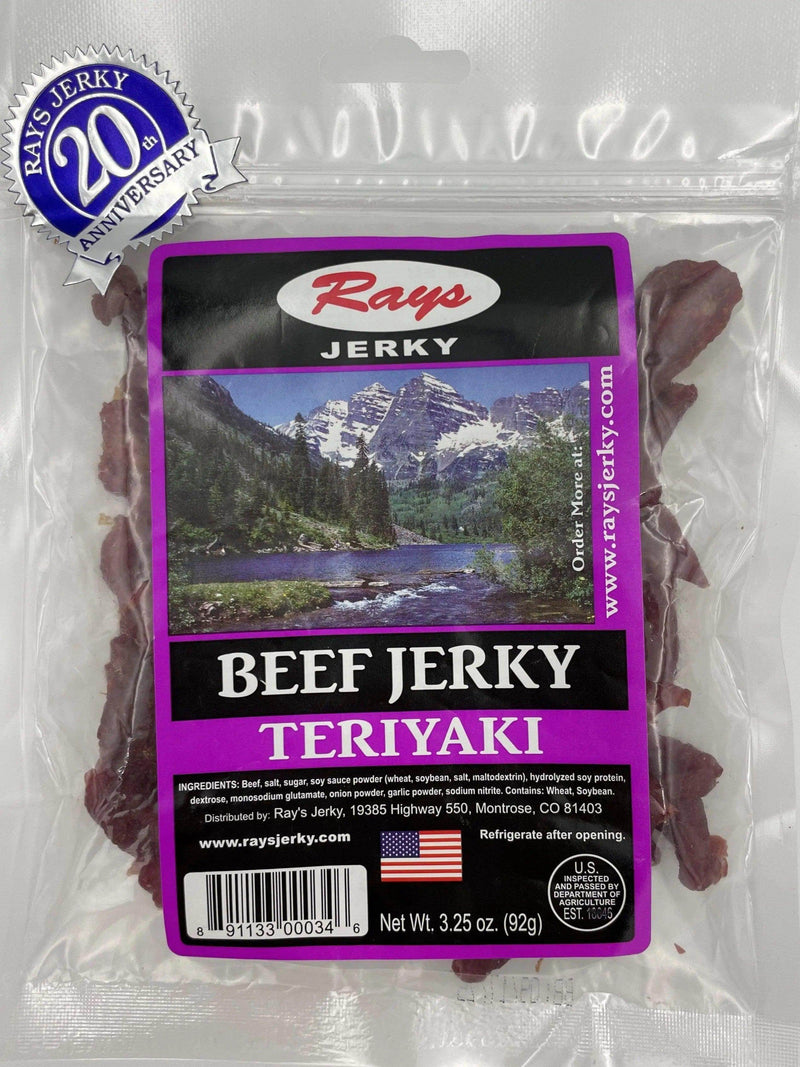 Teriyaki Beef Jerky - Rays Jerky